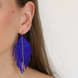 Raya Cobalt Earrings