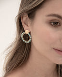 Circle Earring Turquoise