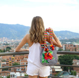 Flores Mochila Pom