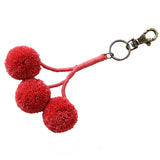 Pom Key Fob Dusty Rose