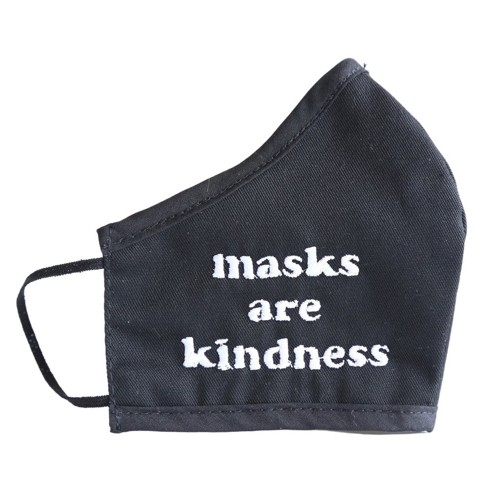 Kindness Embroidered Mask