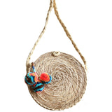Redondo Coral Pom Bag