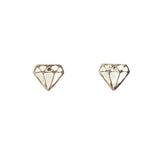 Geo Diamond Earrings