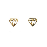 Geo Diamond Earrings