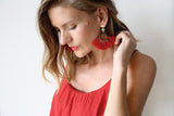 Sol Tassel Earring - Red