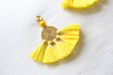 Sol Tassel Earring - Yellow